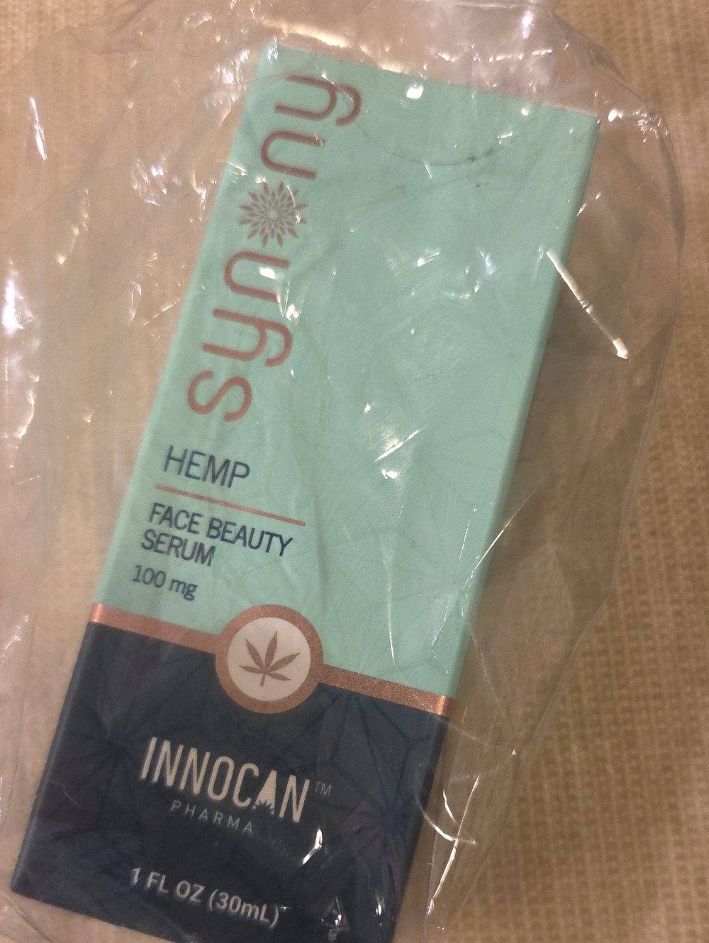 0Hemp Face Beauty Serum - NIB